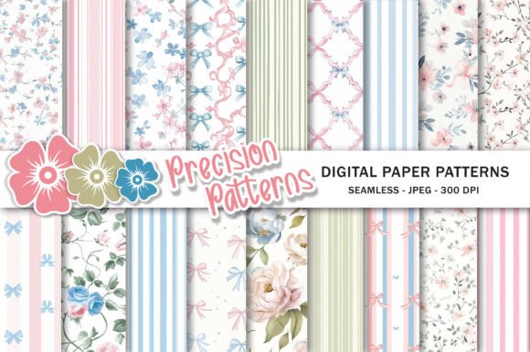 Download Grandmillenial Digital Paper Pack - Pack Collection