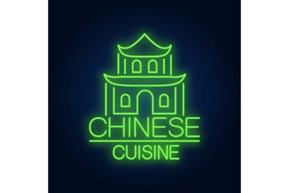 Download Chinese Cuisine Neon Sign. Traditional C - Cuisine Collection