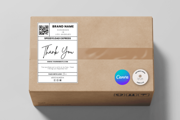 Download Editable Shipping Packaging Template - Pack Collection