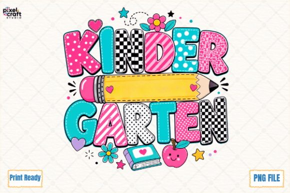 Download Cute Kindergarten Pencil Doodle PNG - Cute Collection