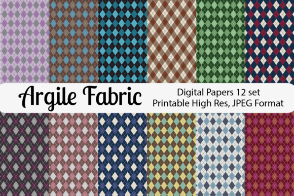 Download Argyle Fabric Digital Papers High Res - Papers Collection