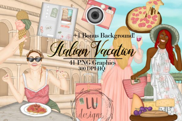 Download Italy Vacation Clipart, Italian Summer - Italy Collection