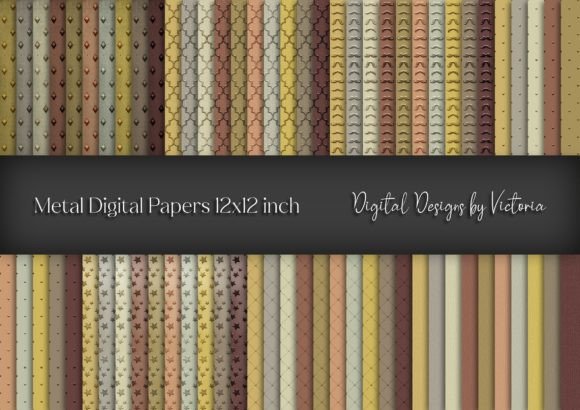 Download Metal Digital Papers 12x12 Inch - Papers Collection